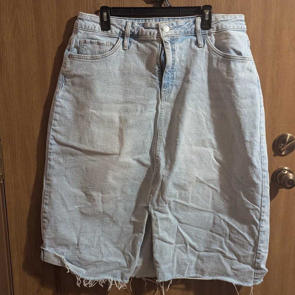 Ava & Viv A-Line Denim Skirt, 17